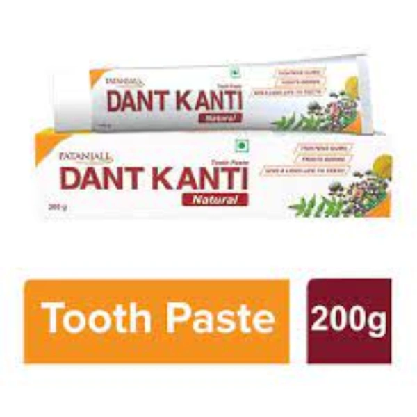 Patanjali Dant Kanti Natural Toothpaste 200 gm - 200 gm